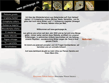 Tablet Screenshot of geckopage.de